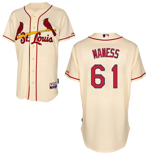 Seth Maness #61 mlb Jersey-St Louis Cardinals Women's Authentic Alternate Cool Base Baseball Jersey